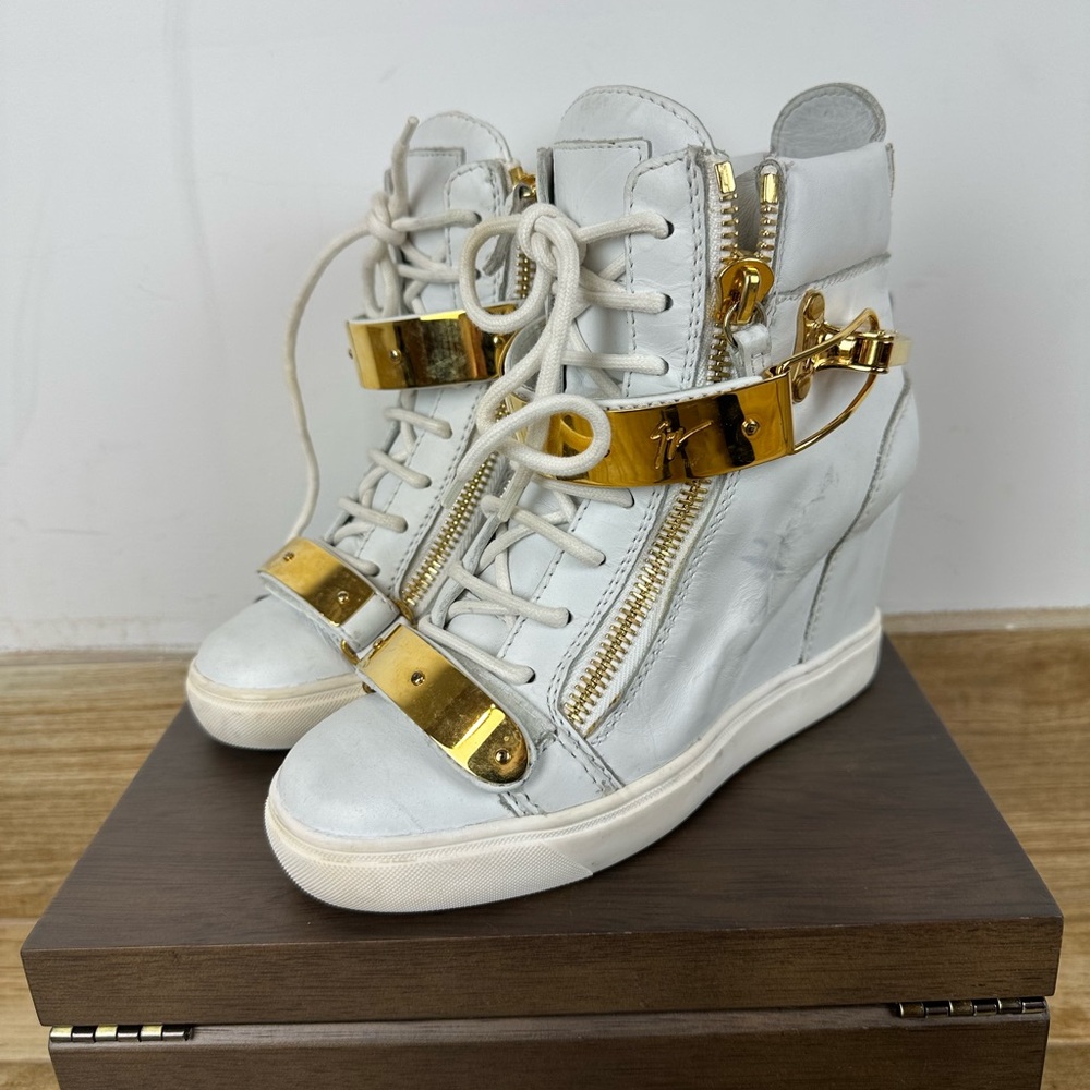 Guiseppe Zanotti heel platform sneaker